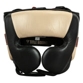 Headgear Title Boxing Honorary Sparring Black